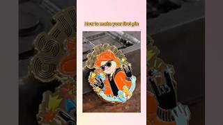 How to make your first enamel pin?👋Watch this video to get the answer!📹