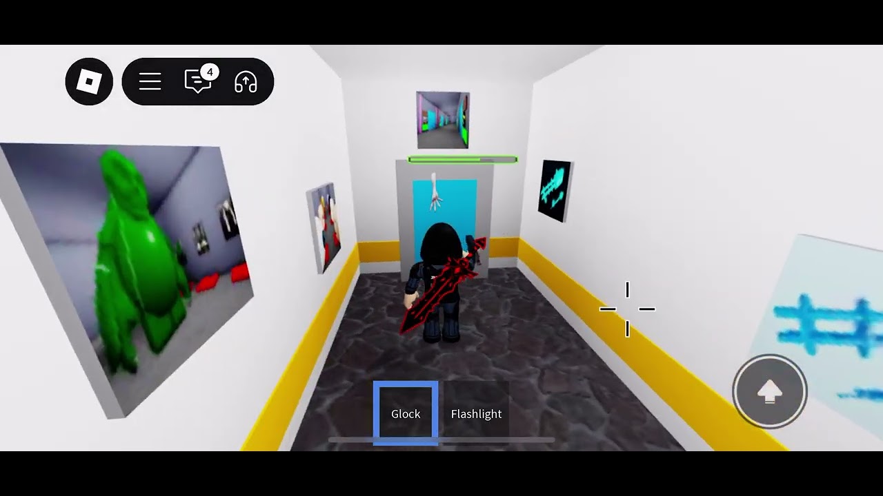 Playing Roblox SCP and Trevor Henderson