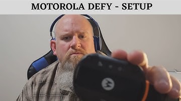 Motorola Defy Intro and Account Setup