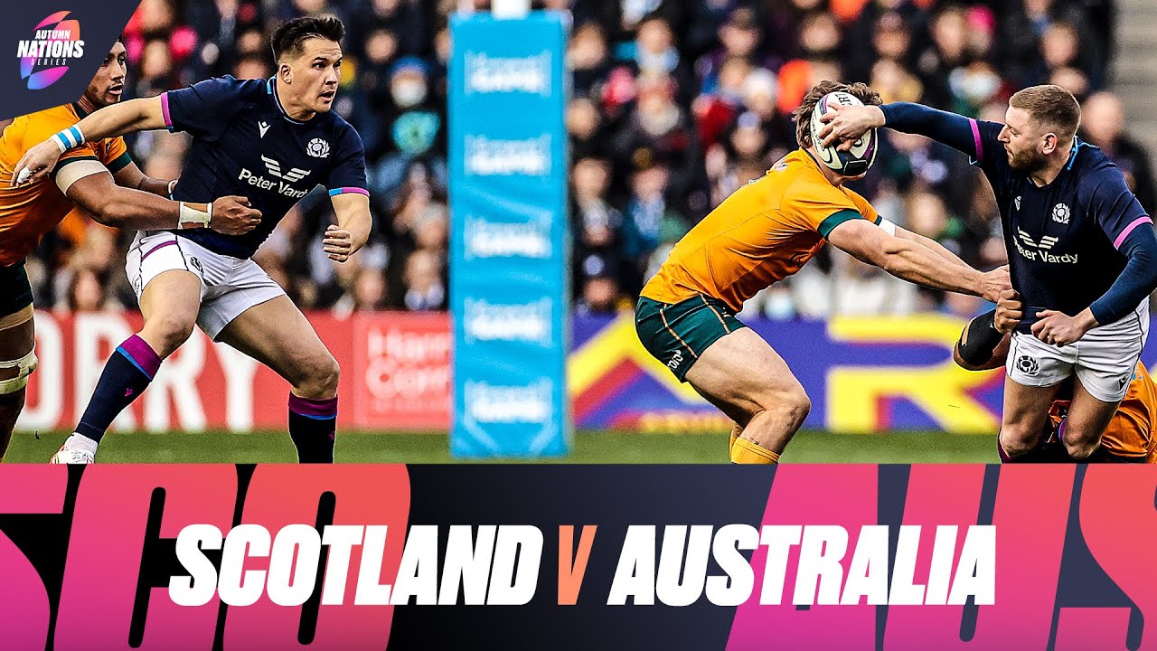 Scotland v Australia Match Highlights Autumn Nations Series