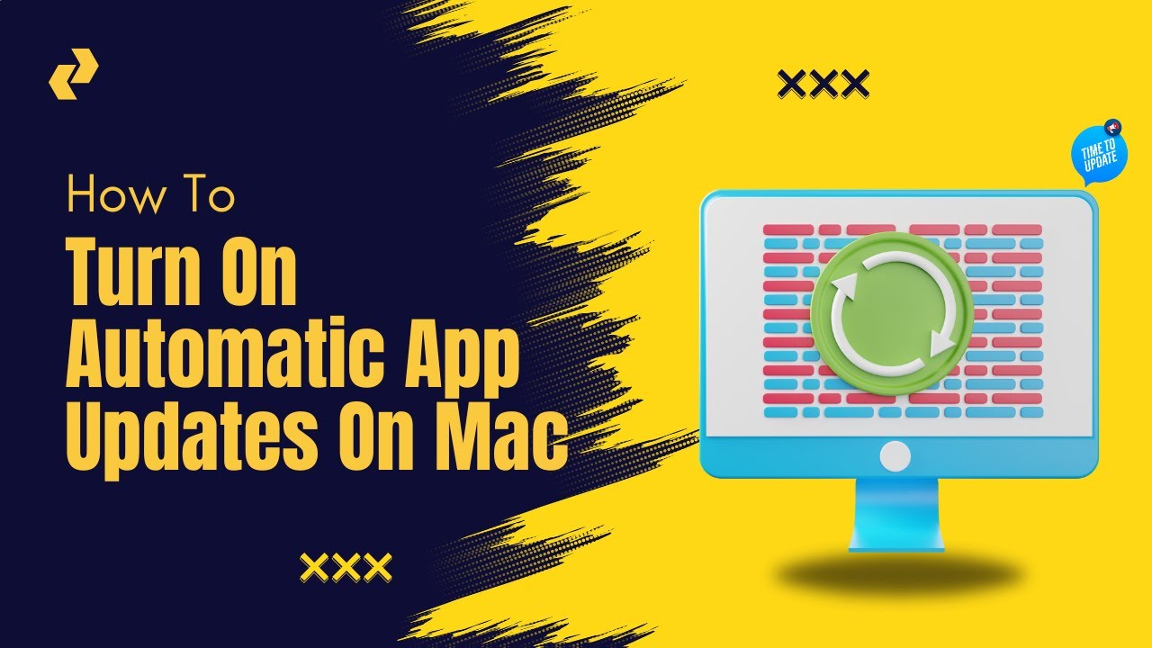 How To Turn On Automatic App Updates On Mac - YouTube