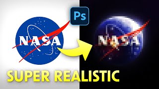 Turn the NASA Logo into a SUPER Realistic Edit  |  TrendReverse EP01