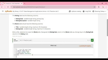 Section 8 2   D 427  Data Management Applications   zyBooks  WGU