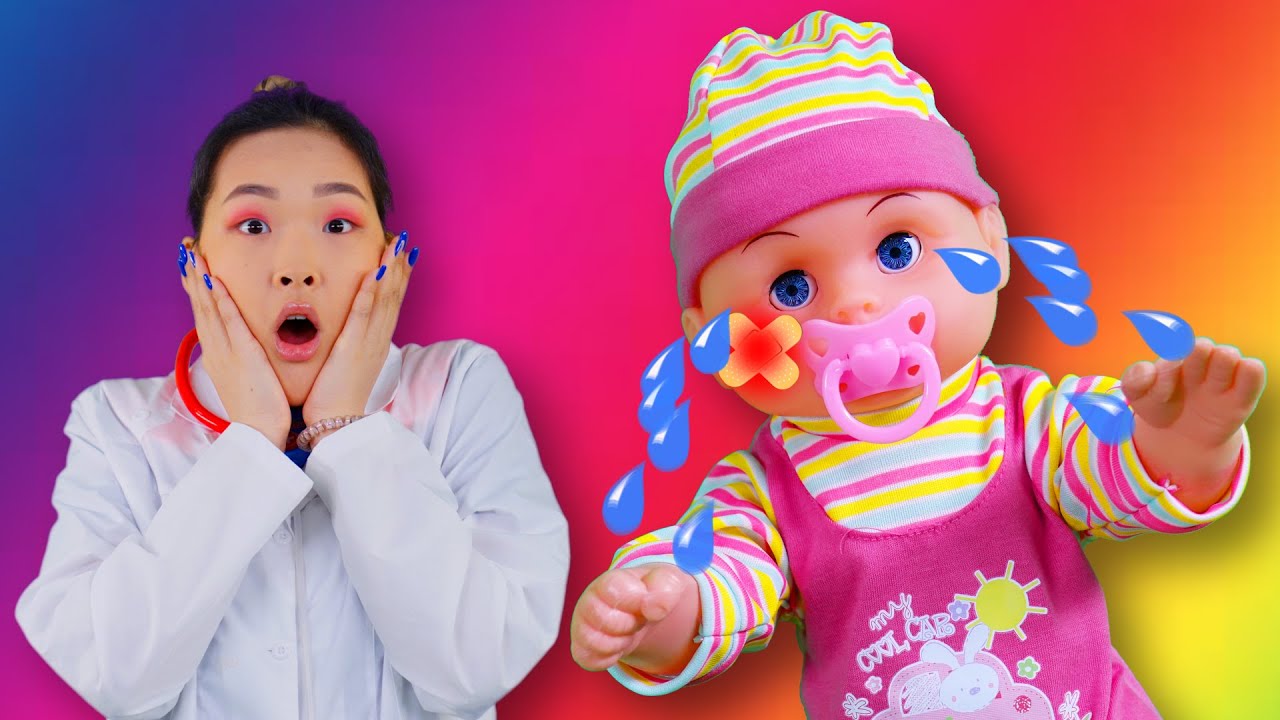 Boo Boo Song  Doll boo boo  Kids Funny Songs