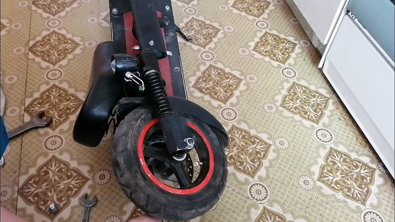 устраняем люфт на вилке электросамоката KUGOO S1PRO - YouTube