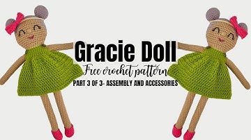 Crochet Amigurumi Doll Pattern- Part 3- Free Crochet Pattern
