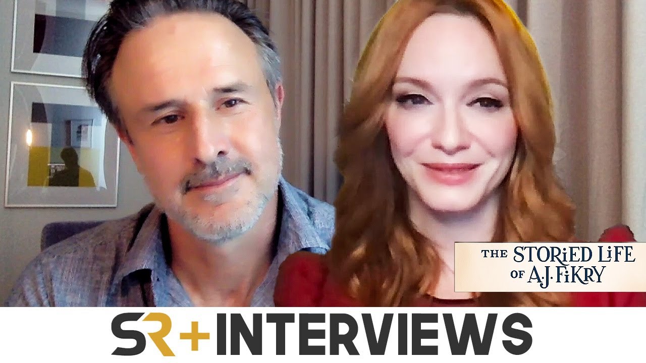 David Arquette & Christina Hendricks Interview: The Storied Life Of A.J.  Fikry