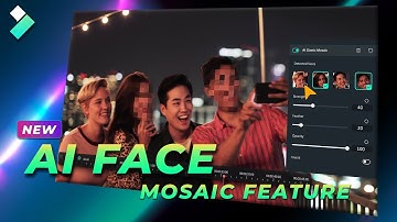 Filmora 14 AI Face Mosaic New Feature REVEALED
