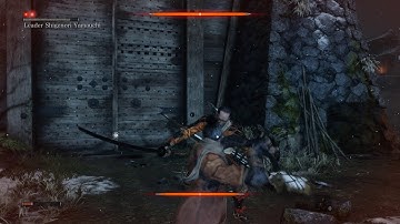 Sekiro: Shadows die twice first mini boss (Mouse and Keyboard)
