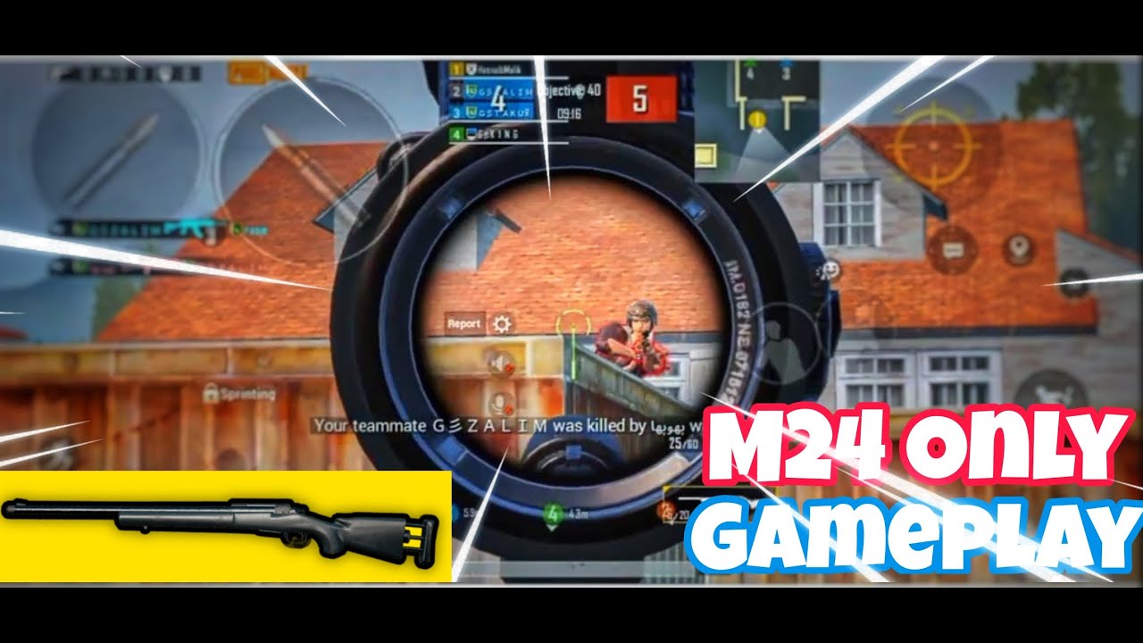 Best Tdm Match M24 Only | Pubg Mobile Tdm | Hasnaib Gaming - YouTube