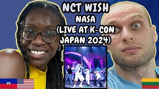 REACTION TO NCT WISH (엔시티 위시) - NASA (Live at KCON JAPAN 2024) | FIRST TIME WATCHING