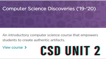Code.org | CSD Unit 2 |  Web Development (