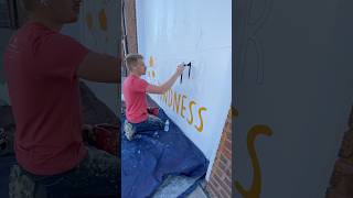 Beautiful day for mural painting!! #art #mural #painting