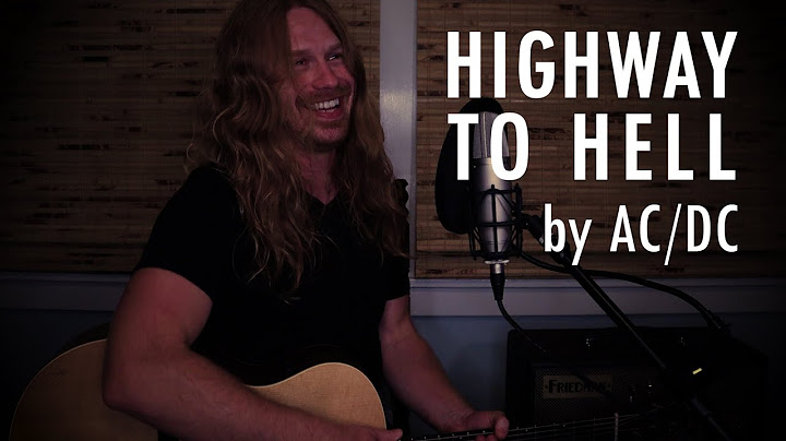 Highway to Hell Acoustic version - Acoustic performance video thumbnail