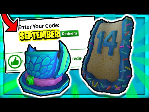 all promo codes in roblox september 2020