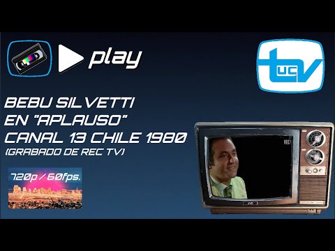 Bebu Silvetti en vivo - Aplauso / Canal 13 UCTV - 1980