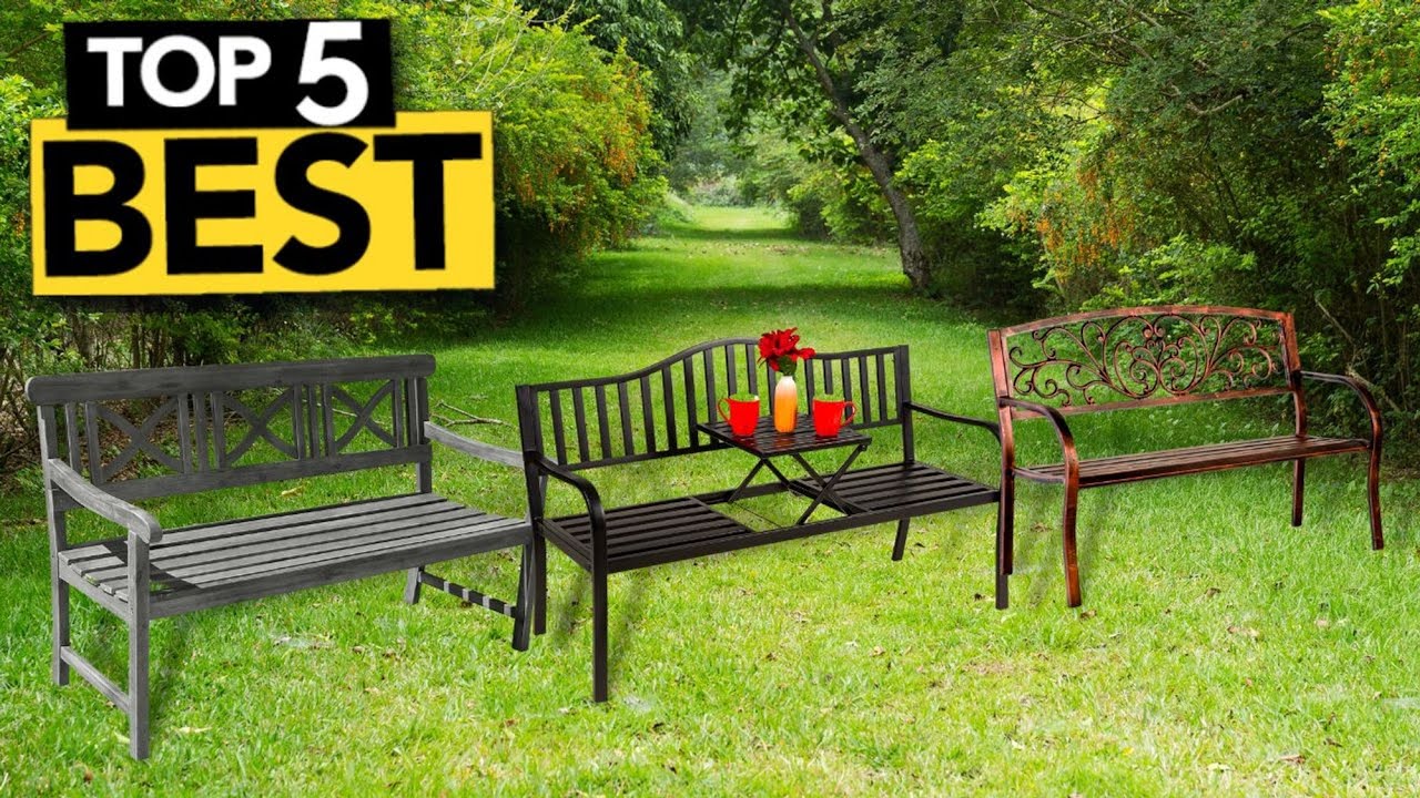 TOP 5 Best Garden Benches [ Buyer's Guide ]