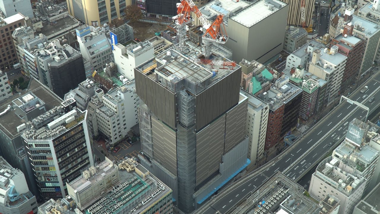 グランドシネマサンシャイン キュープラザ池袋の建設状況 18年12月8日 Youtube