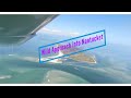 Wild approach into nantucket  with atc audio