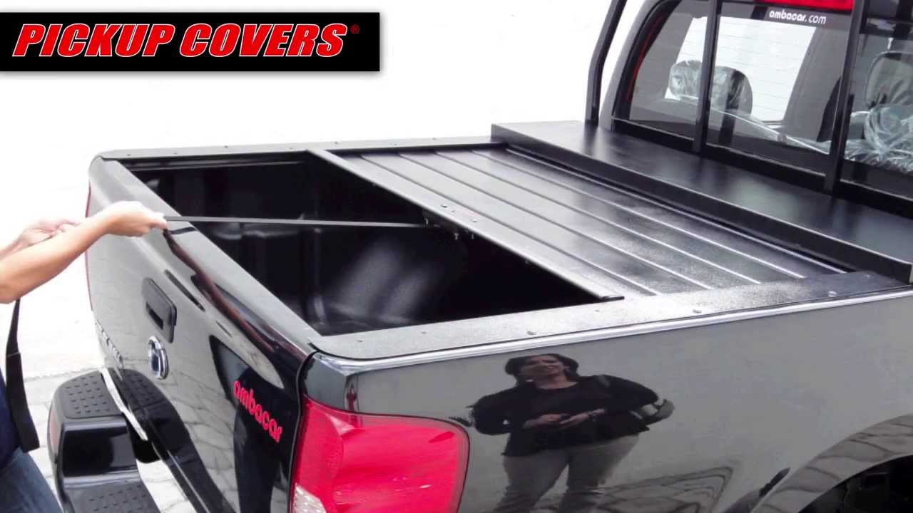 Cobertores metálicos para camionetas - YouTube