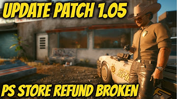 Cyberpunk 2077 Massive Hotfix 1.05