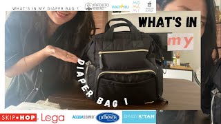 WHAT'S IN MY DIAPER BAG ? (Review Skiphop MainFrame Backpack) WAJIB BAWA INI !