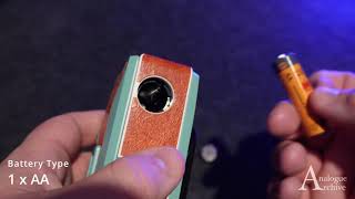 How to put a battery into a LomoApparat