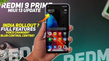 Redmi 9 Prime MIUI 13 Android 12 Update 🔥 When In India ? | Redmi 9 Prime New Update #redmi9prime