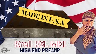 Krell Ksl Mki High End Pre-Amp - Made In The U.s.a.