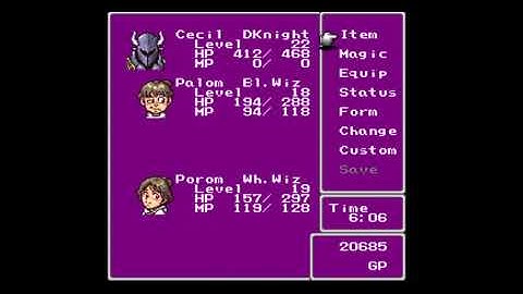 Final Fantasy 2; Pt. 9 - Facing a Fiend on Mt. Ordeals