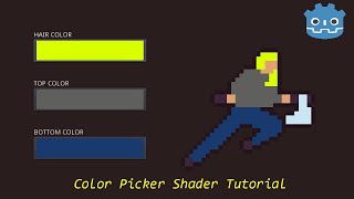 GODOT Shader tutorial very basic color swapper