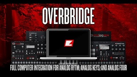 Elektron OVERBRIDGE !!!(Analog Four/BETA)(Mac