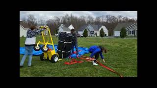 Watch Us Deflate the Unbelievable: 20 Inch Zero Gravity Bounce House in 60 secs! Guide