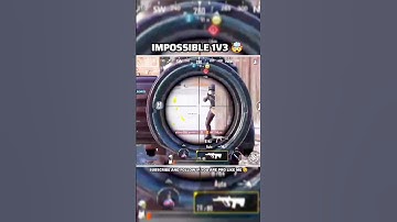 I Survived the Impossible 1v3 Challenge! #pubgmobile #bgmi #contractgaming #viralshort