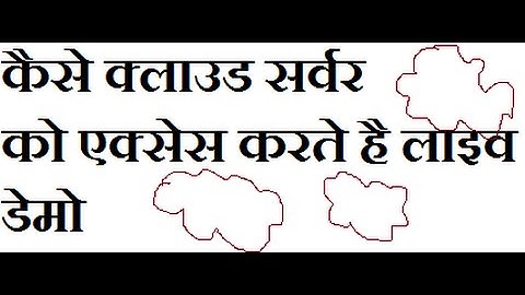 How to access Cloud Server  2008 Live demo