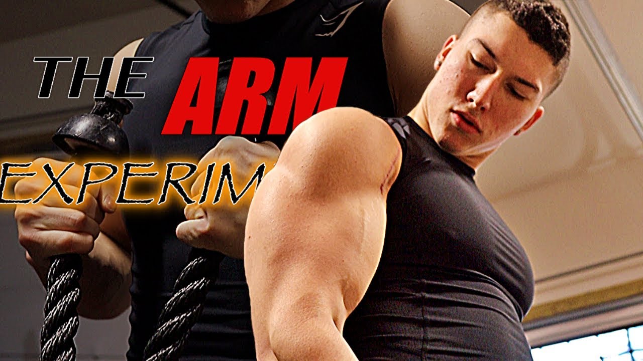 FOR BIGGER & STRONGER ARMS | THE ARM EXPERIMENT - YouTube