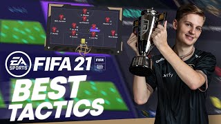 MY BEST CUSTOM TACTICS AND INSTRUCTIONS FOR FIFA21!