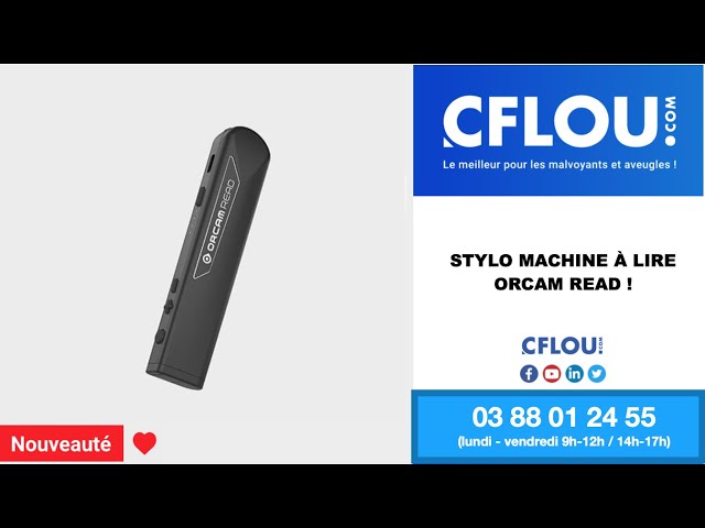 Orcam Read Mini Machine à Lire De Poche Pour Malvoyants Stylo Scanner  Accessible Pour Tous ! 