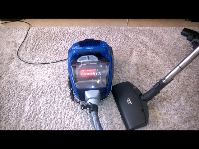 ELECTROLUX ULTRA SILENCER HEPA FILTRATION BAGGED CANISTER VACUUM