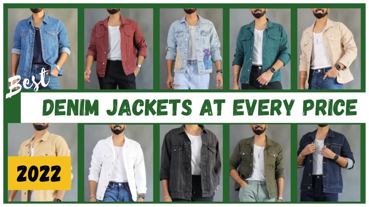 Best* 14 Denim Jackets Haul for men (All colors) Zara, Levis, Jack &  Jones, Roadster etc 