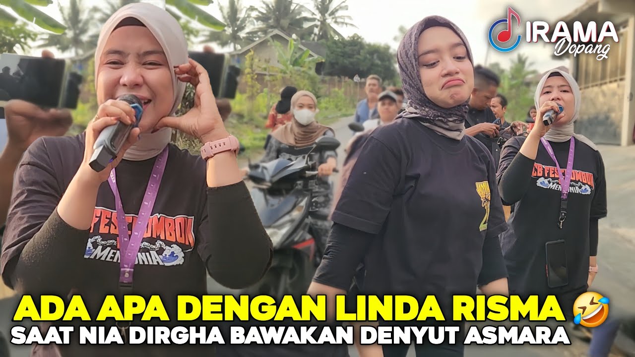 DENYUT ASMARA YG DI BAWAKAN NIA DIRGHA BIKIN LINDA RISMA MINDER | IRAMA DOPANG TERBARU 2025