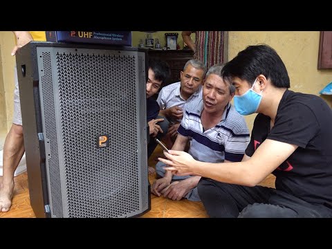 Video Giao loa kéo Prosing W15 Super cho chú Hải ở Đông Anh,... - youtube