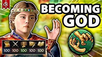 I created a GOD in Crusader Kings 3