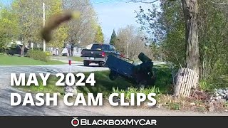 May 2024 Dash Cam Clips | Actual Footage | BlackboxMyCar