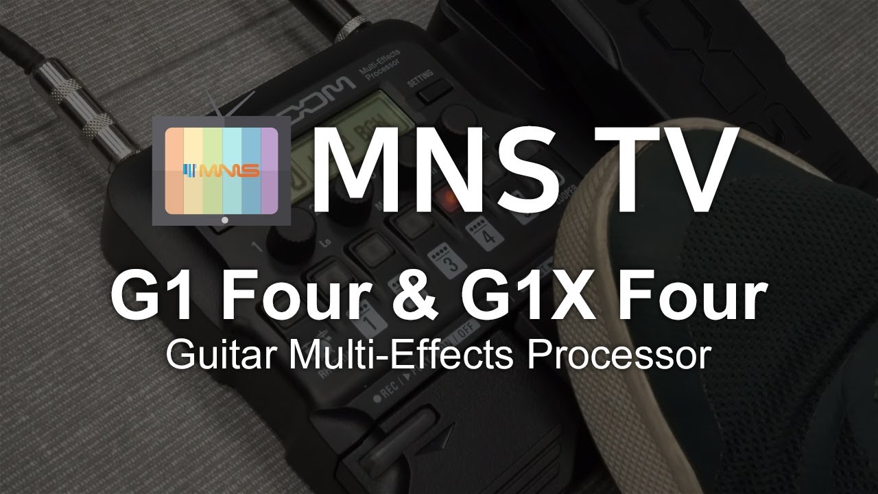 [Zoom G1 Four/G1X Four] Introduction - YouTube