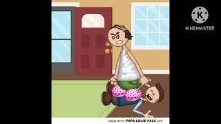 Papa Louie Pals Neighbours From Hell Mr. Rottweiler beats up Woody