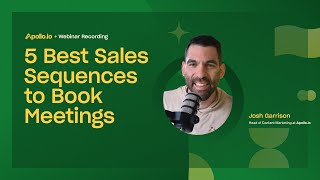 5 Best Sales Sequences to Book Meetings