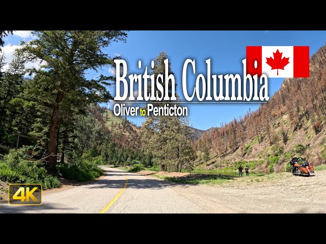 Backroad drive from Oliver to Penticton in British Columbia, Canada 🇨🇦