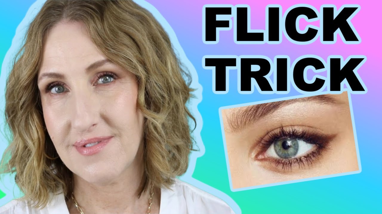 BEST EYELINER HACK FOR MATURE EYES YouTube