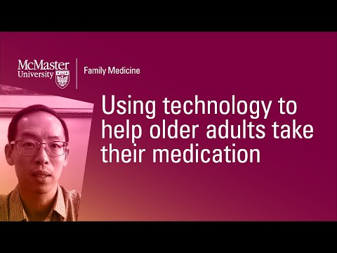 Using technology to help older adults take their medication - Primary Care Research Update